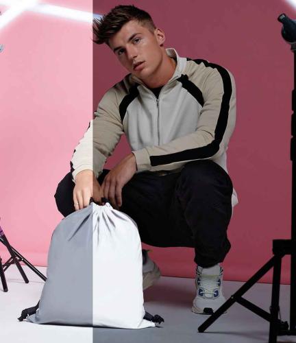 BagBase Reflective Gymsac - SRF - ONE